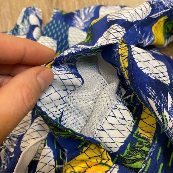 Island haze swim wear trunks Board Shorts bathing suit pineapple mens -XL - Picture 7 of 10